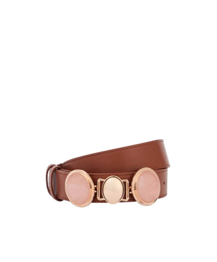 Gabriela Hearst Grange Belt In Brown