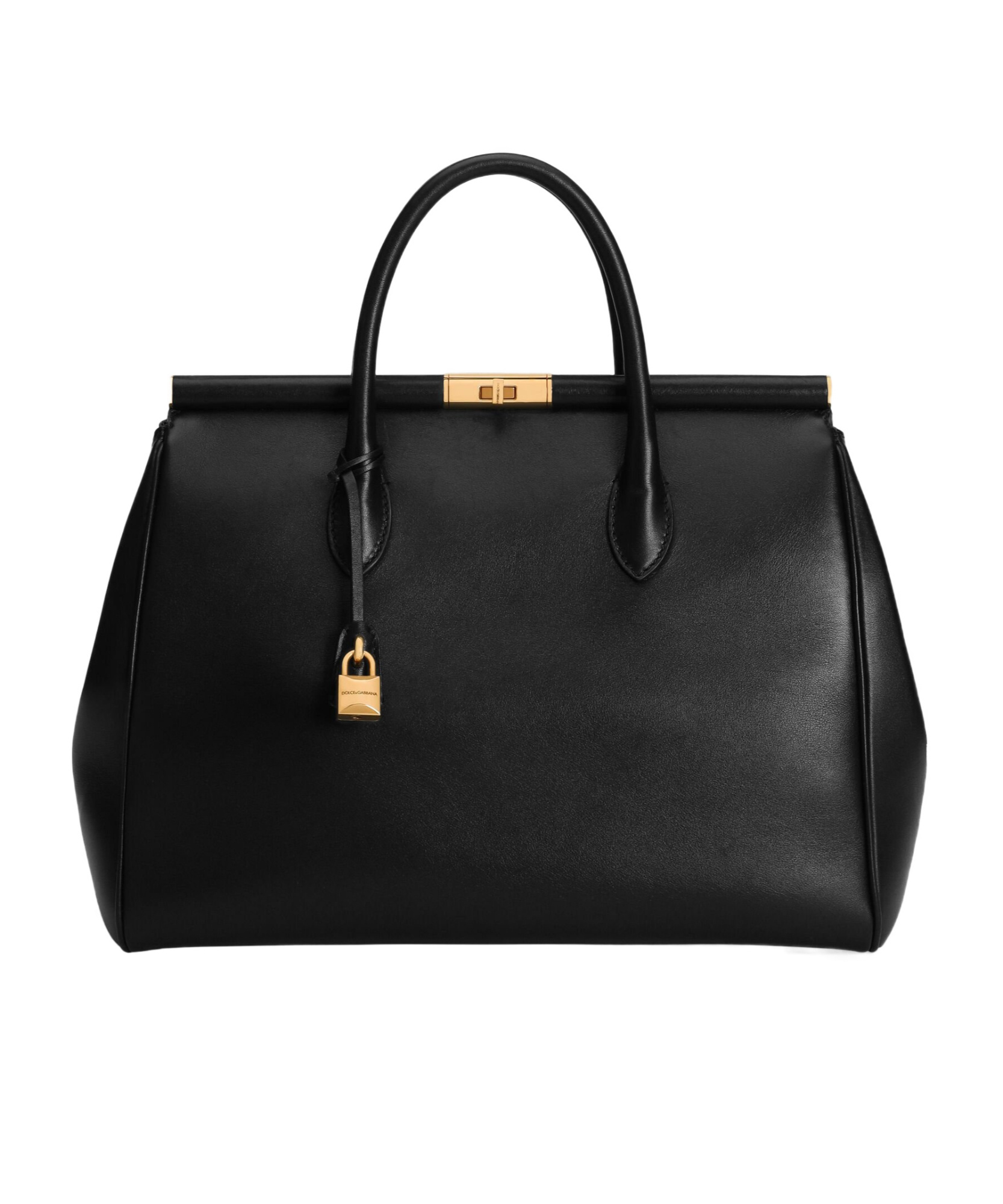 Dolce & Gabbana Sicily Tote Bag In Black