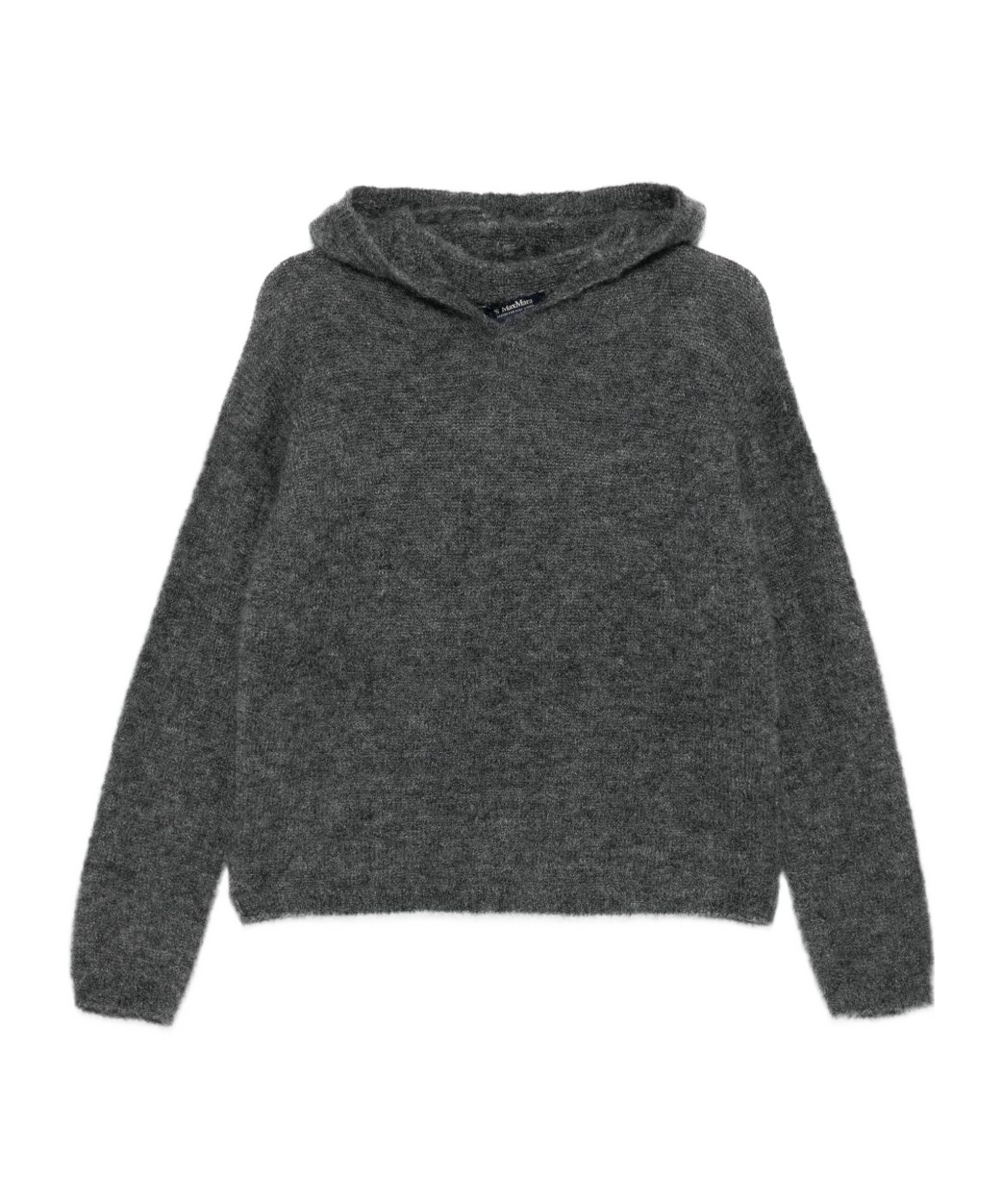 Max Mara 's  Attuale Knitted Hoodie In Gray