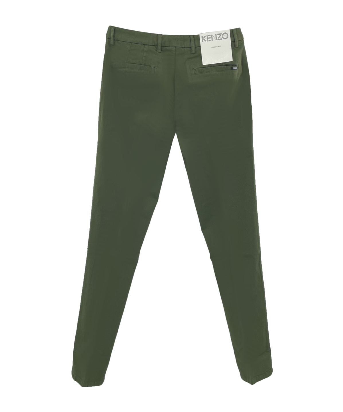 Kenzo Belt-loop Casual Pants In Black