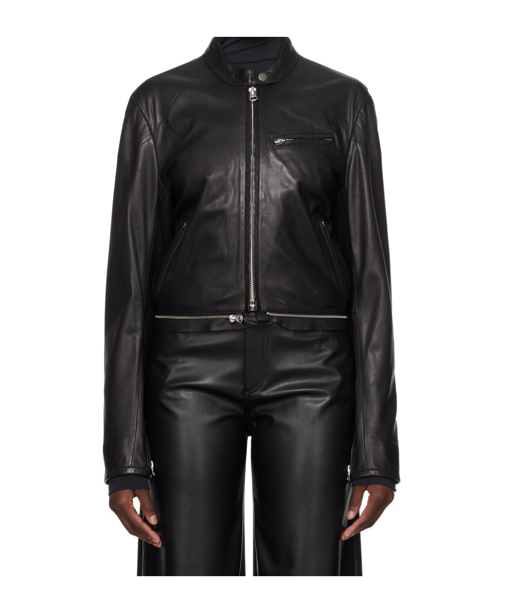 Rag & Bone Black Sedona Leather Jacket