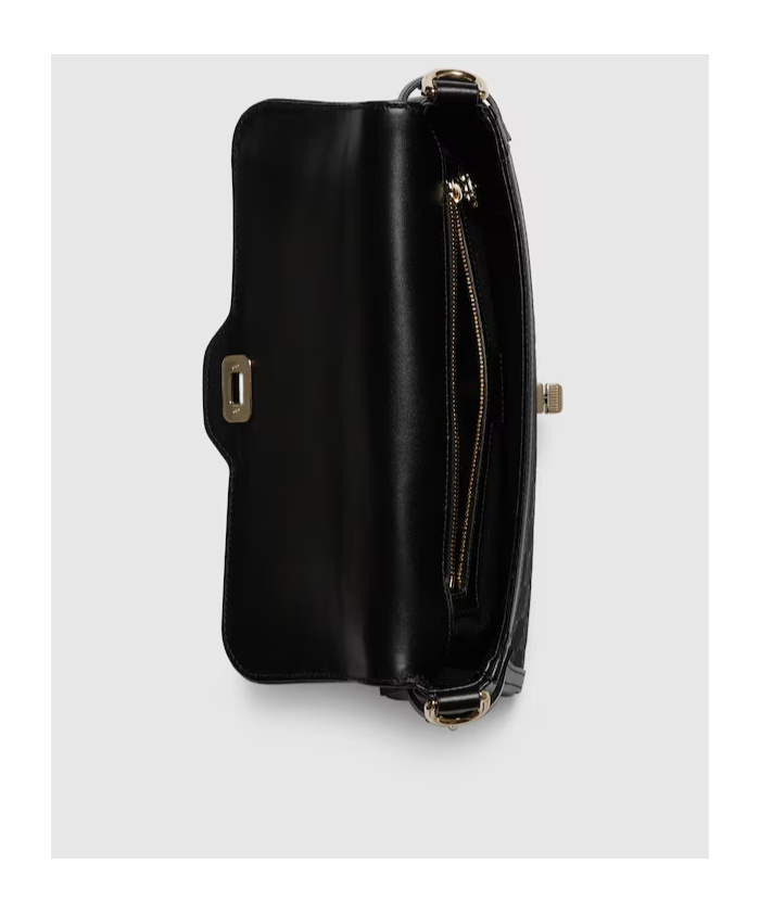 Gucci Luce Shoulder Bag Small Size In Black