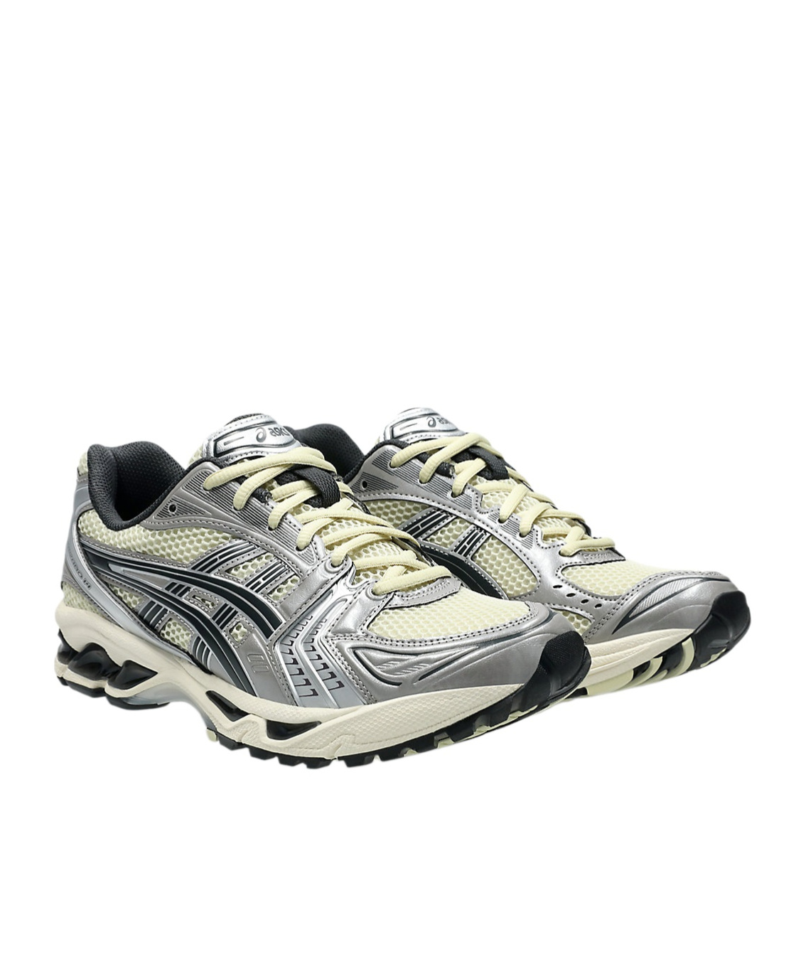Asics Breathable Sneakers With Advanced Cushioning In Gray