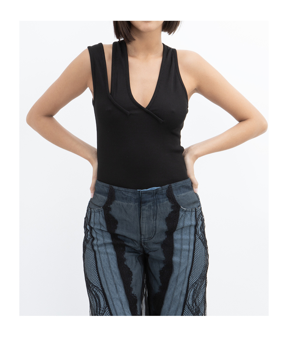 Christopher Esber Shirts Black In Black