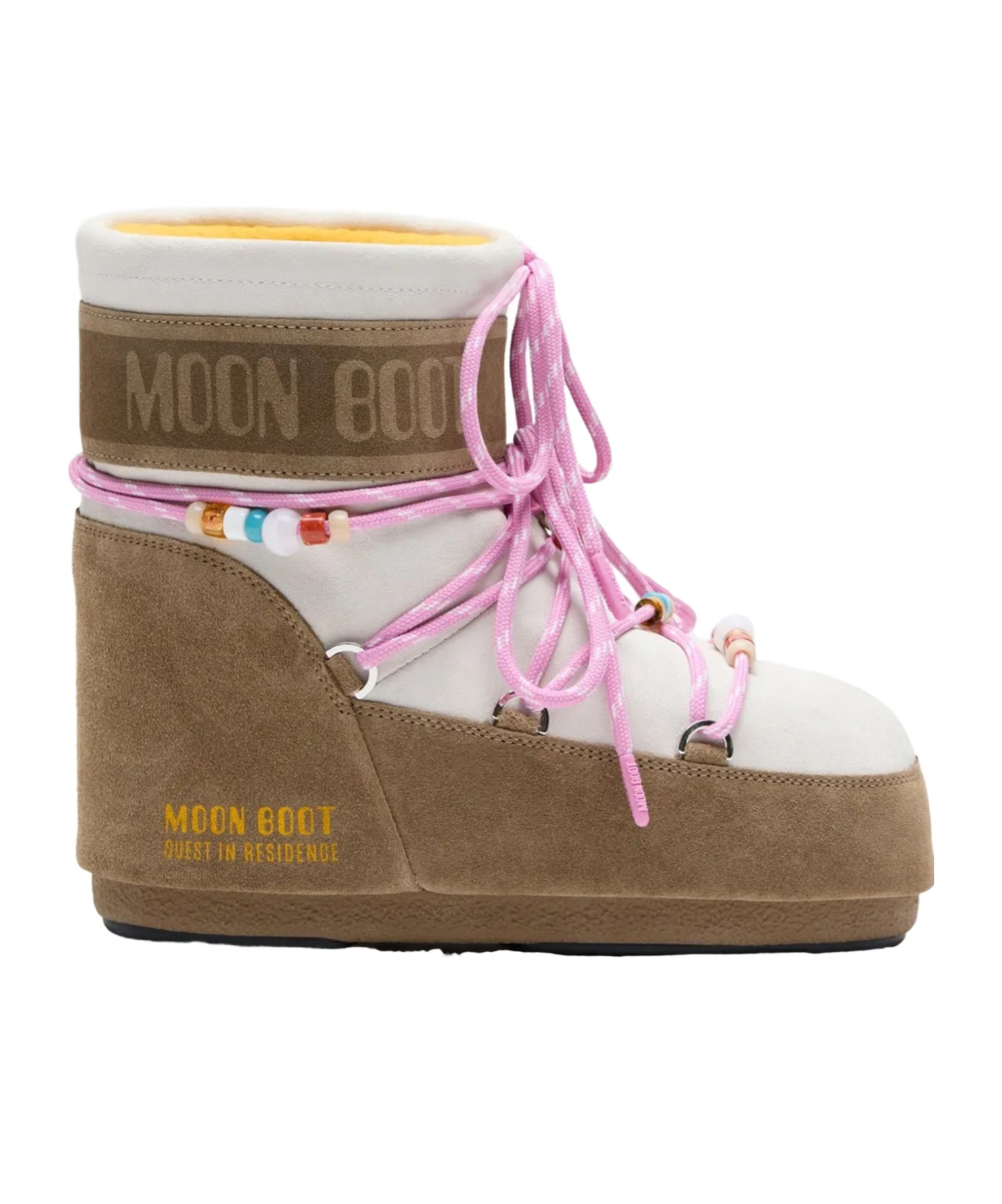 Moon Boot Stivali Da Neve Icon Honey White Sand In Brown