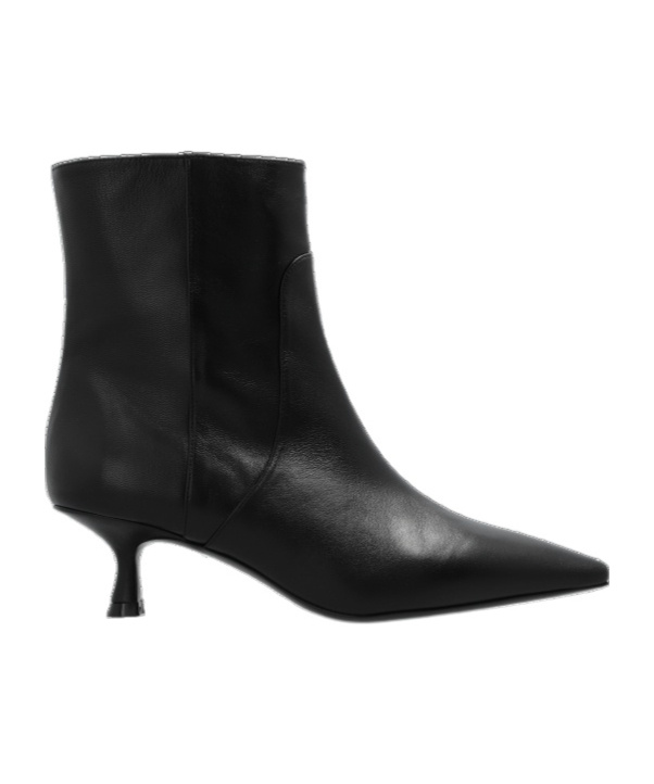Stuart Weitzman High-heeled Ankle Boots In Black