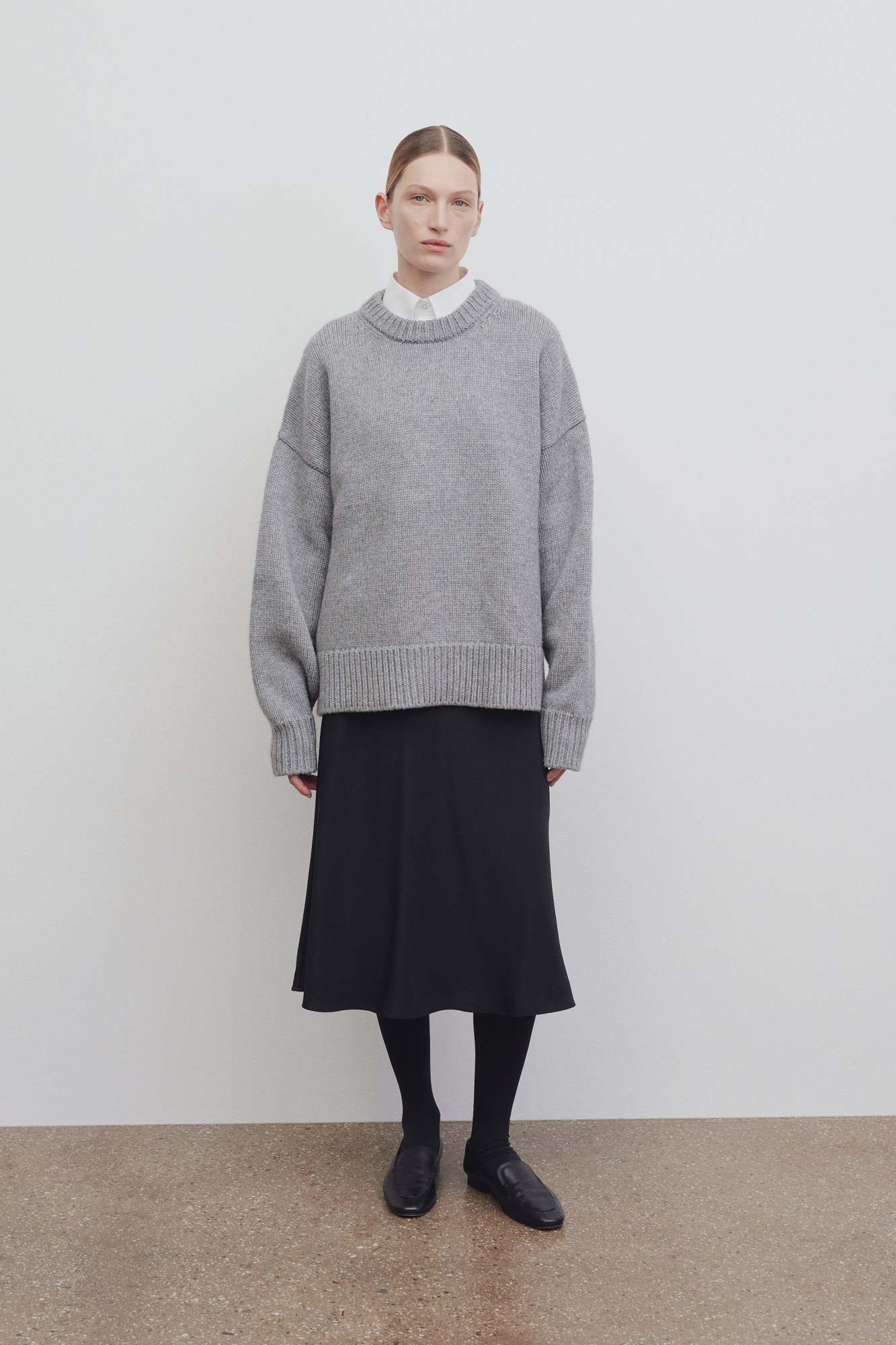 The Row Medium And Long Skirt In Black
