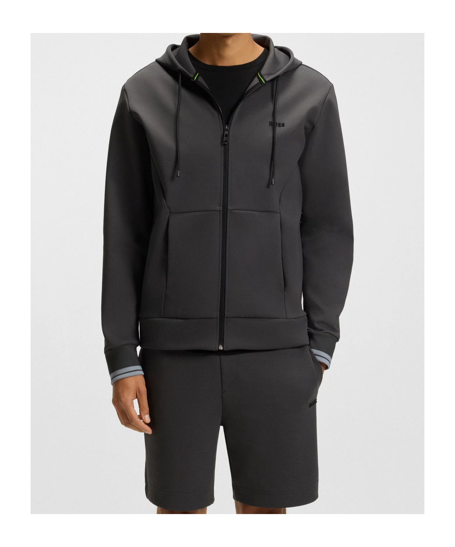 Hugo Boss Zip-up Hooded Sweatshirt