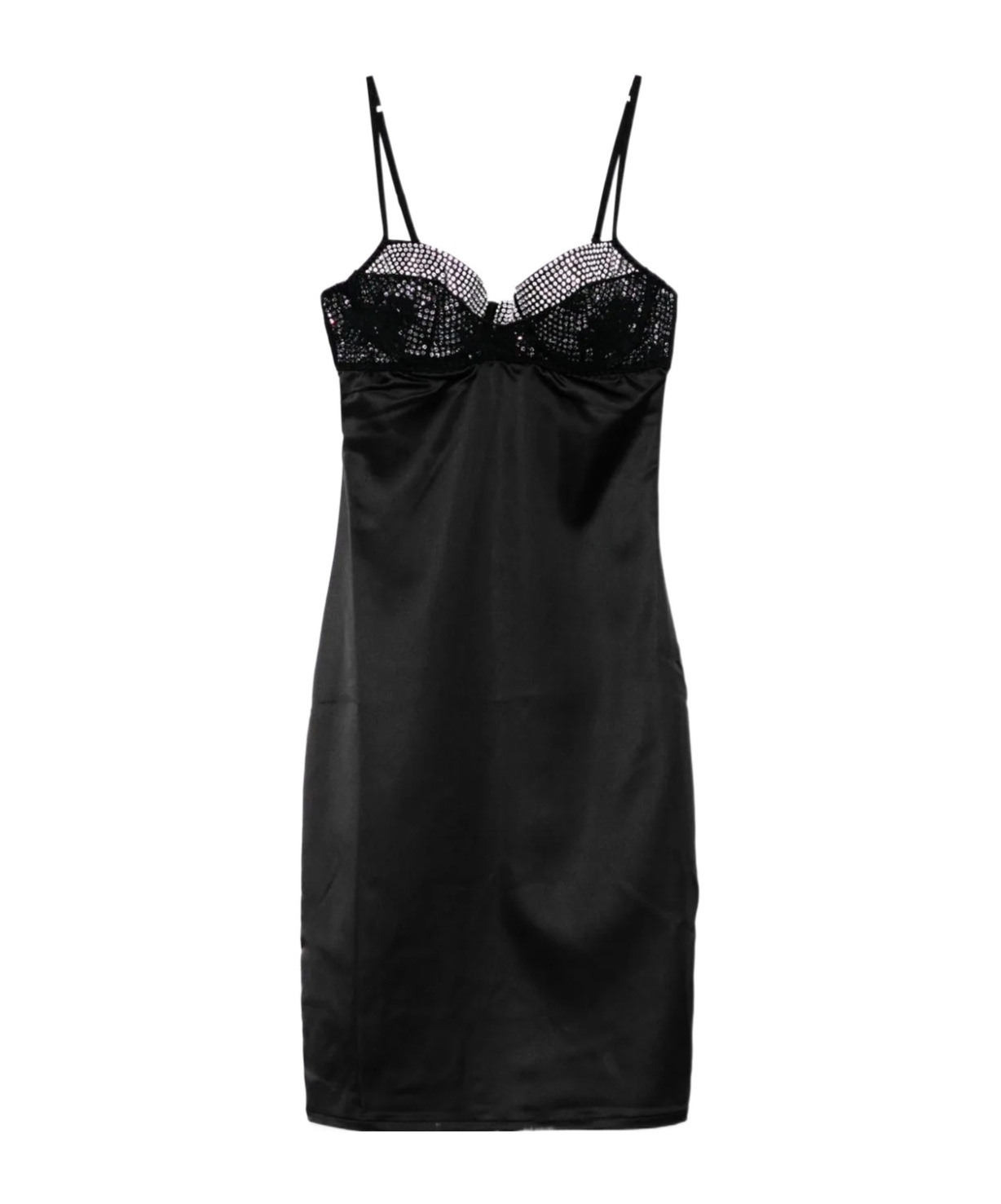 Oseree Crystal-embellished Tube Dress
