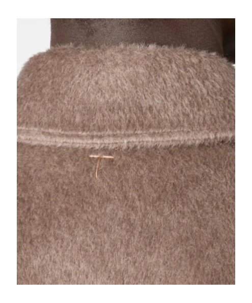 Tod's Loose-fit Wool Shirt Jacket In Brown