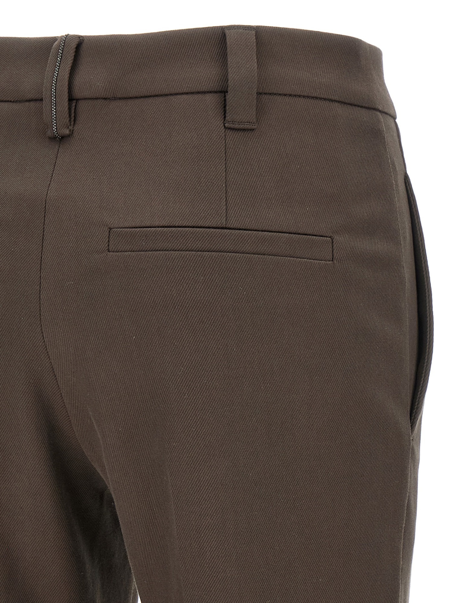 Brunello Cucinelli Belt Loops Slacks