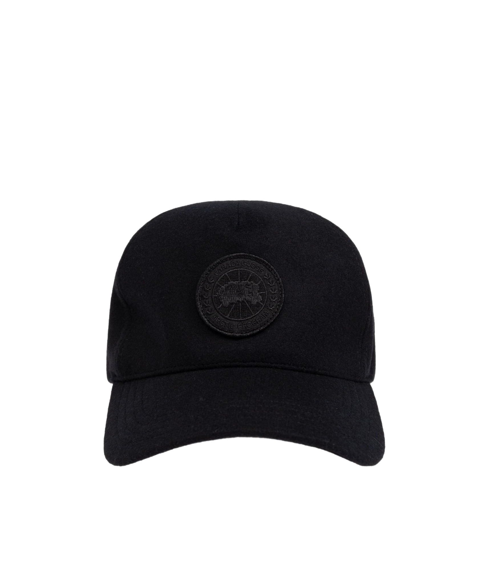 Canada Goose Logo-patch Baseball Cap In Black