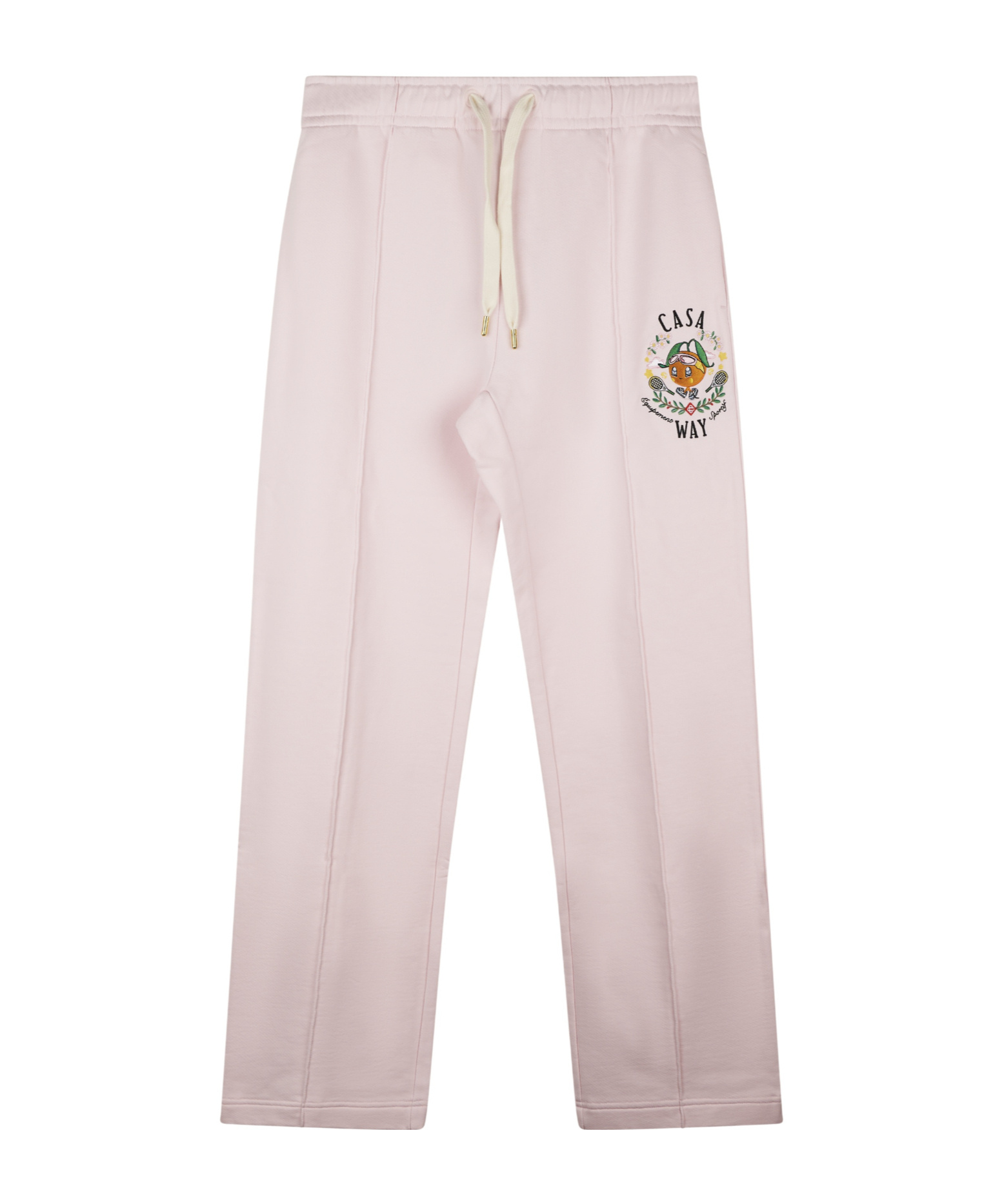 Casablanca Logo-embroidered Sports Pants In Pink
