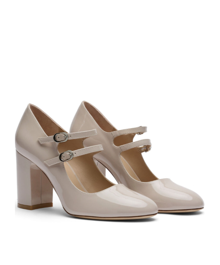 Shop Stuart Weitzman Round Head High Heels In Nude