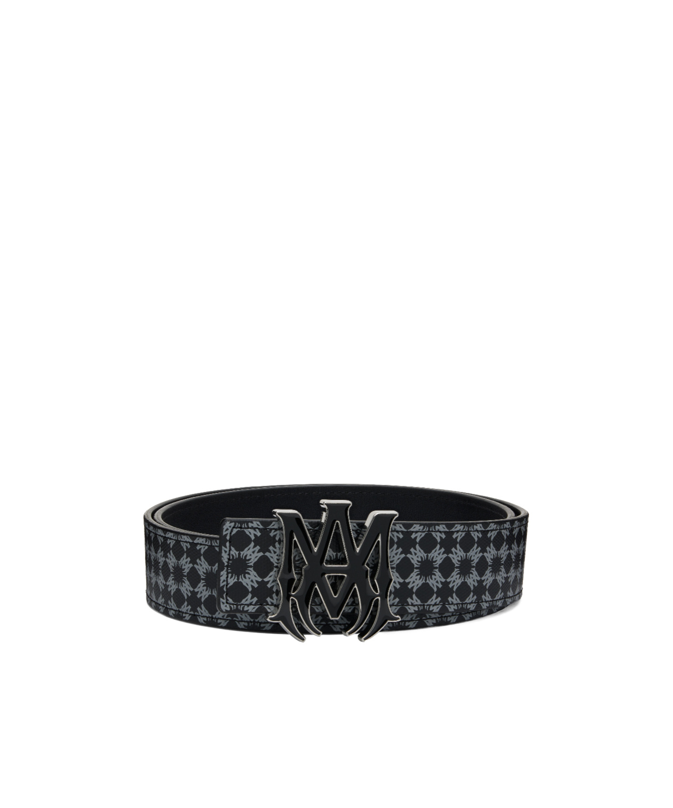 Amiri Enamel Belt In Black