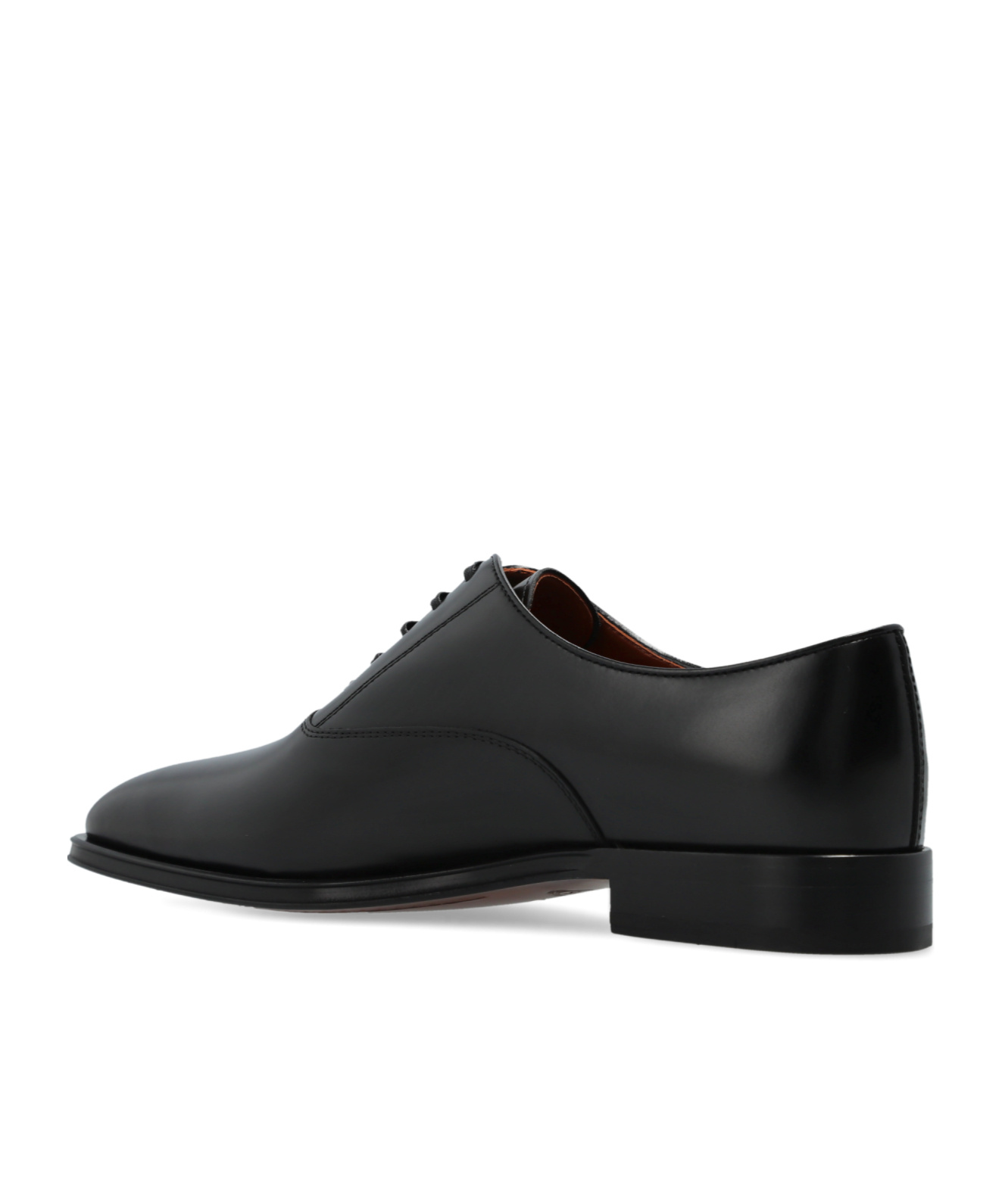 Tod's Francesina Leather Oxford Shoes In Black