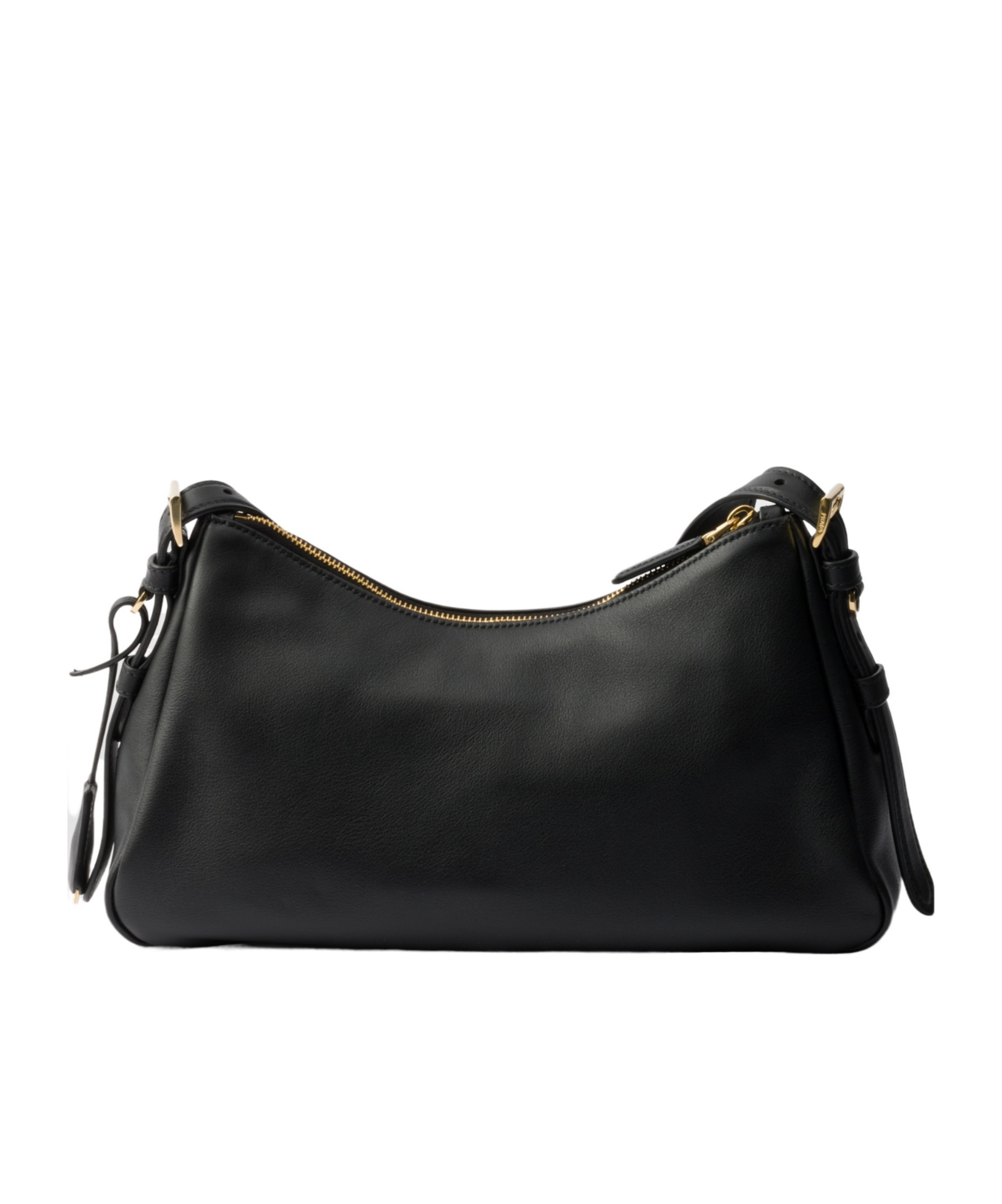 Prada Aimée Medium Shoulder Bag In Black