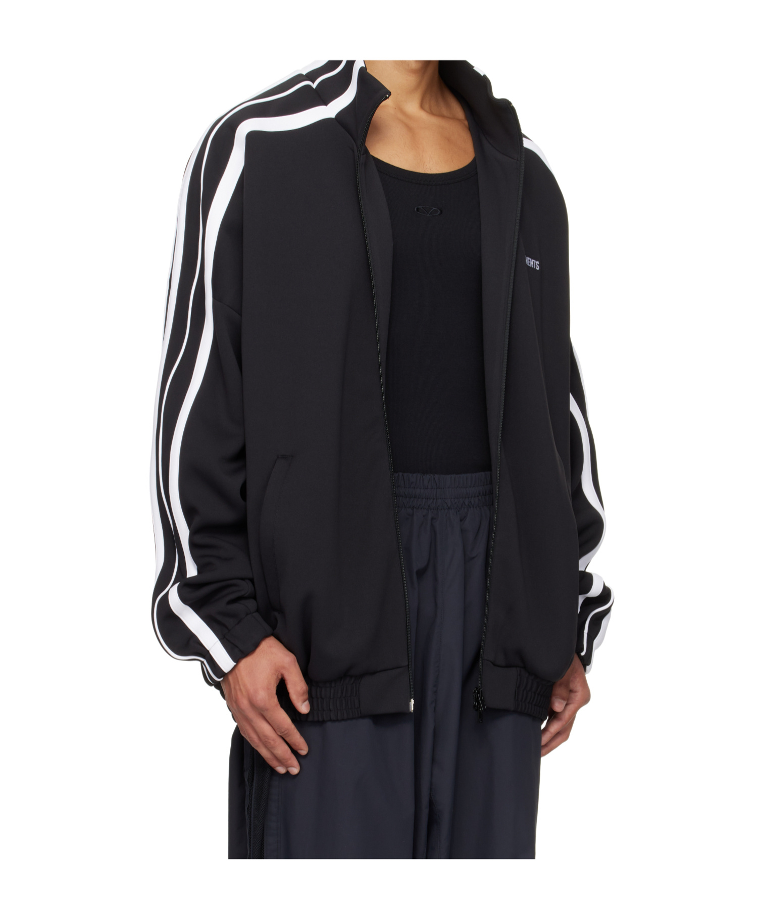 Vetements Zipper Jacket In Black