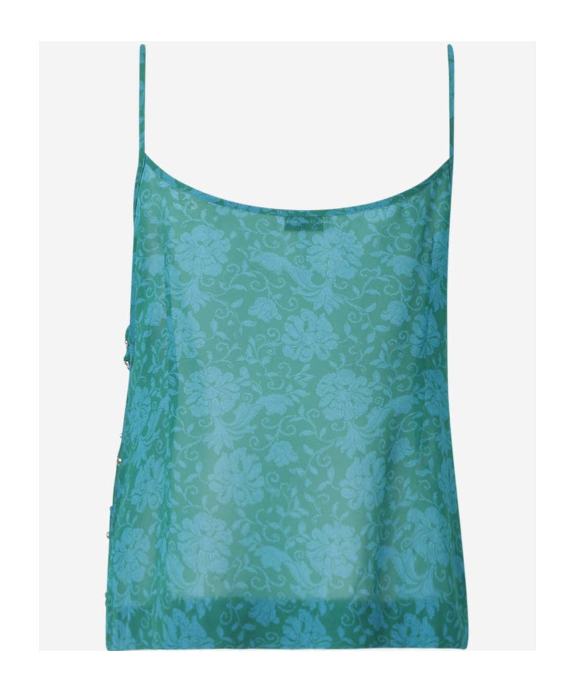 Dries Van Noten Floral Pattern Suspenders
