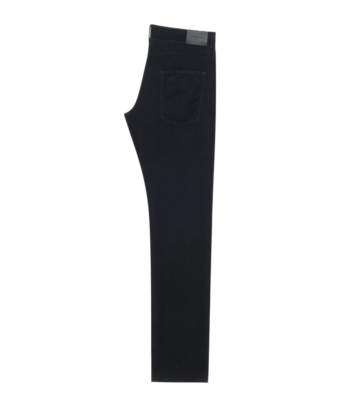 Saint Laurent Cotton Denim Jeans In Black