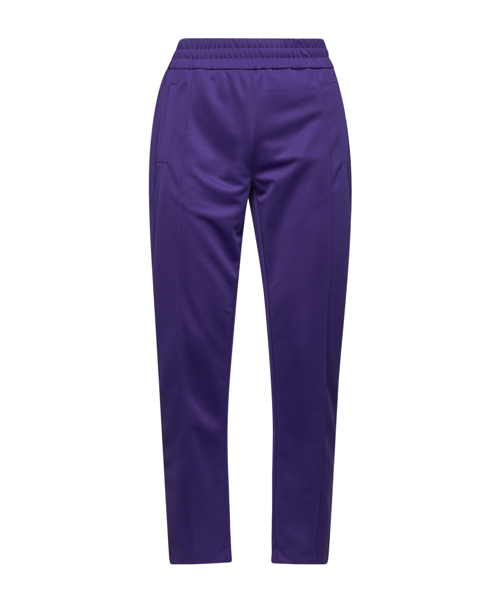 Palm Angels Logo Curved Back Track Pants In Blue