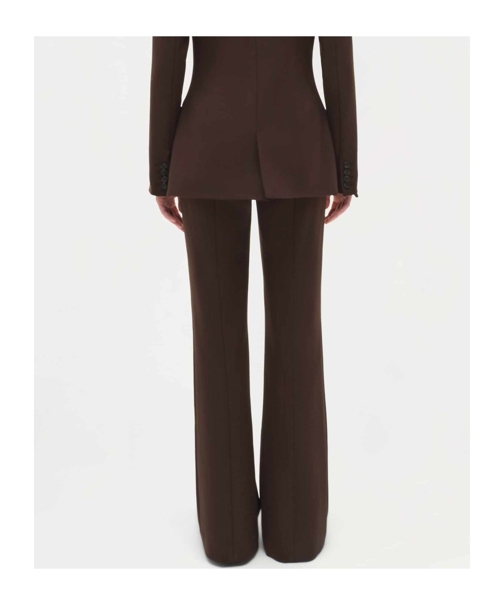 Simkhai Kenna Straight-leg Trousers In Brown