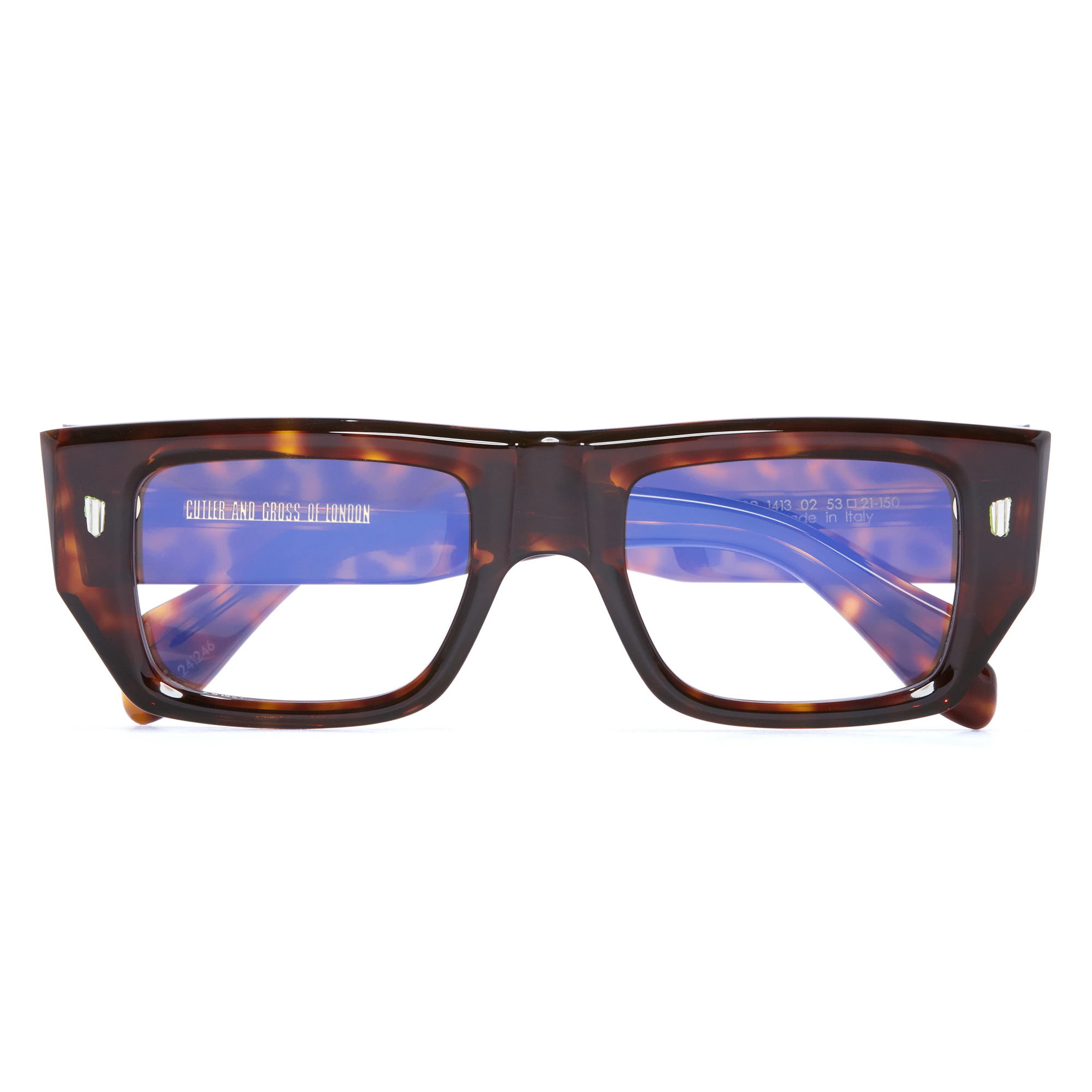 Cutler  Gross Full Frame Plain Mirror In Black