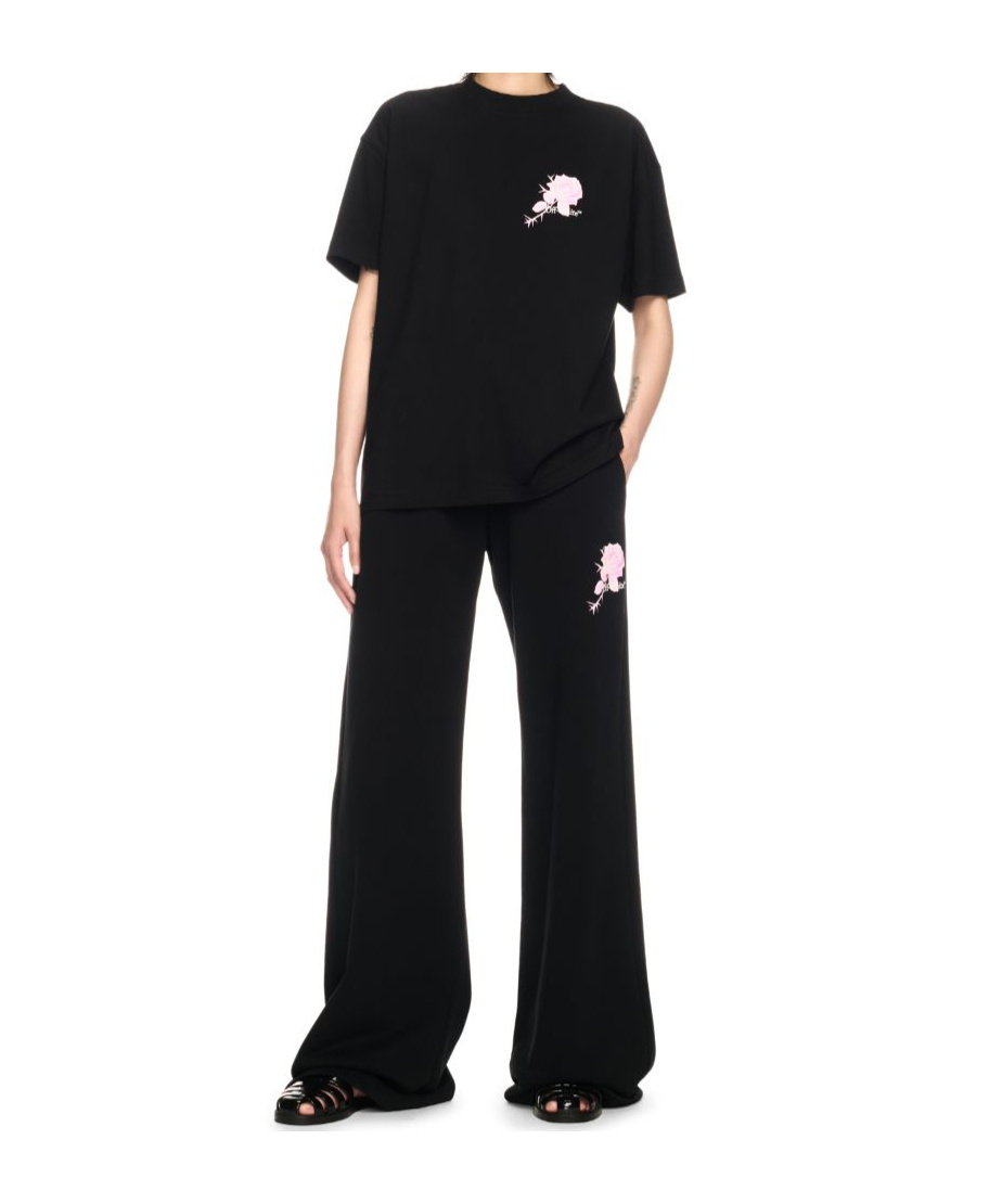 Off-white Roses Arrows Track Pants In Black
