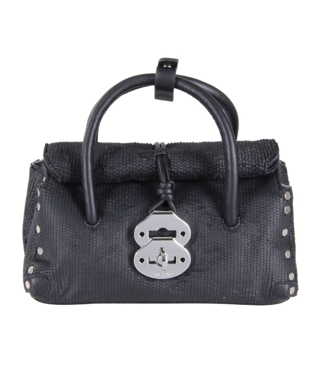 Zanellato Double-handled Shoulder Bag In Black