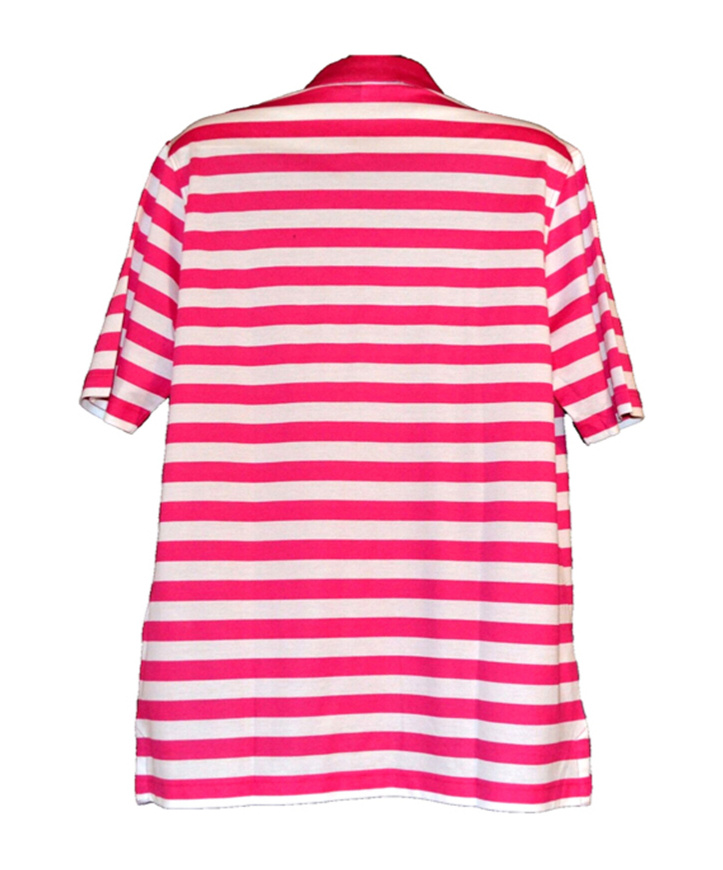 Paul & Shark Pull-down Short-sleeved Polo Shirt In Pink