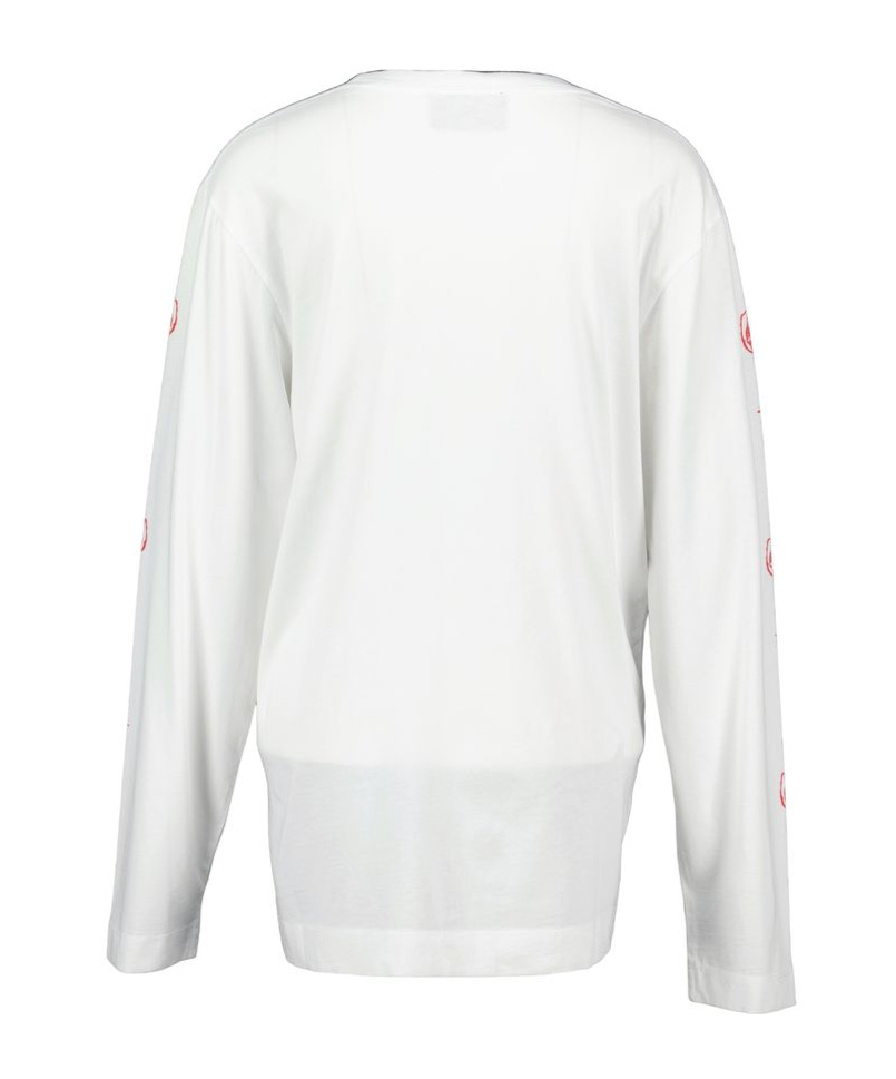 Simone Rocha Long Sleeve T-shirt In White