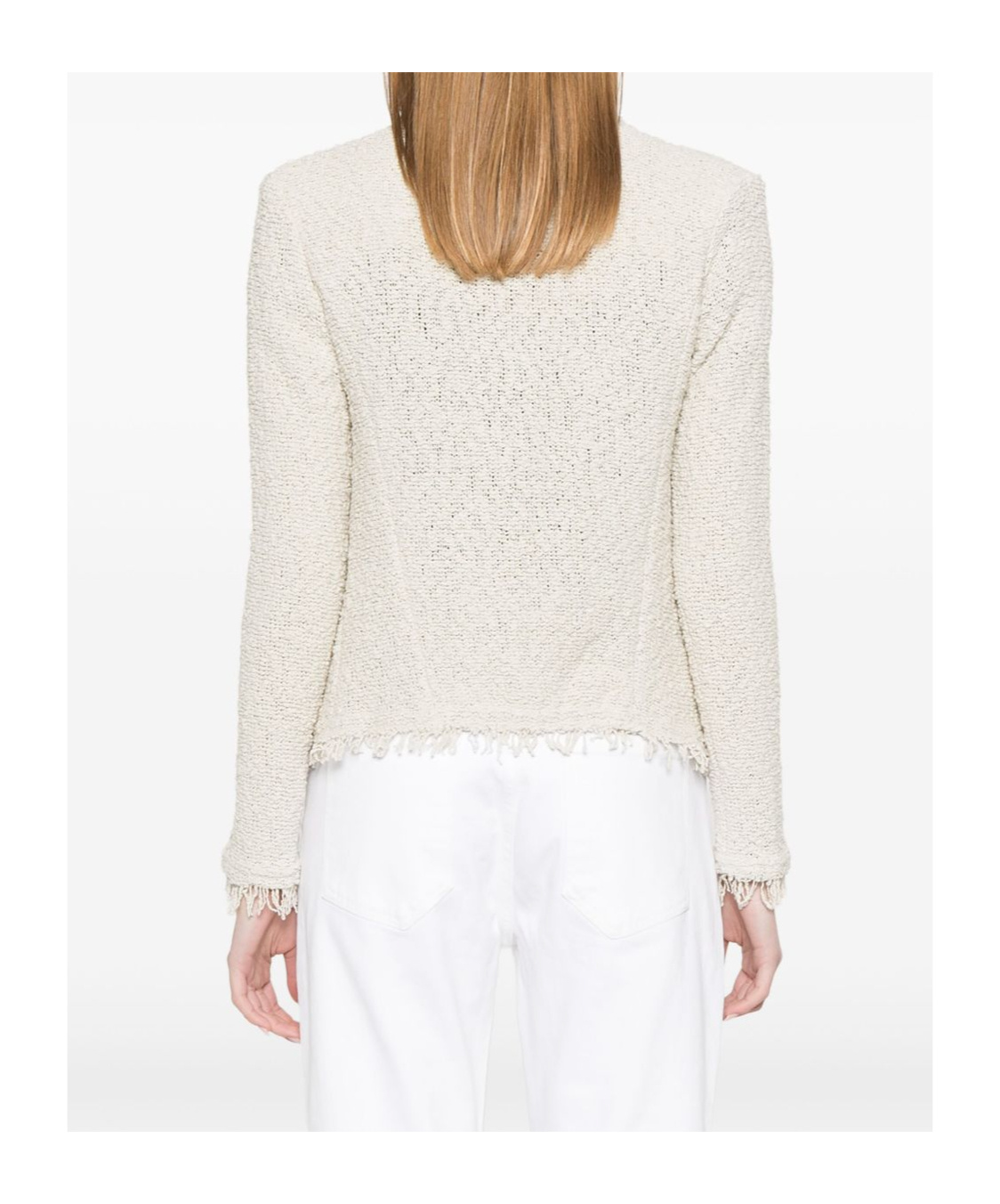 Iro Shavani Cotton Jacket In Neutral
