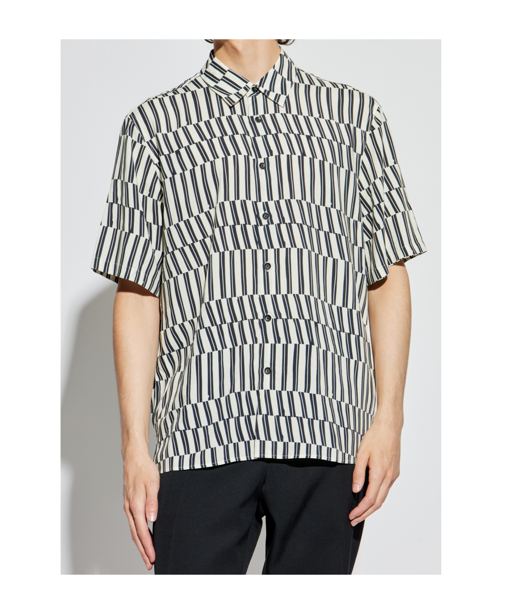 Rag & Bone Dalton Print Short Sleeve Button-up Shirt