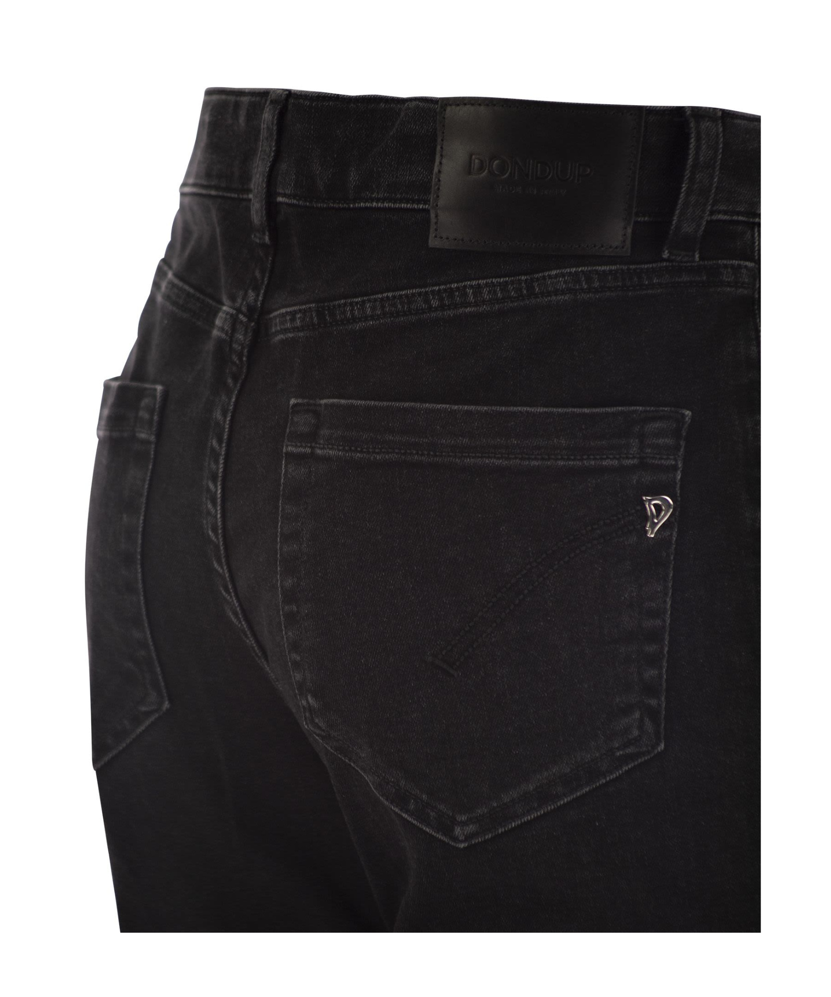 Shop Dondup Koons Jeans In Black
