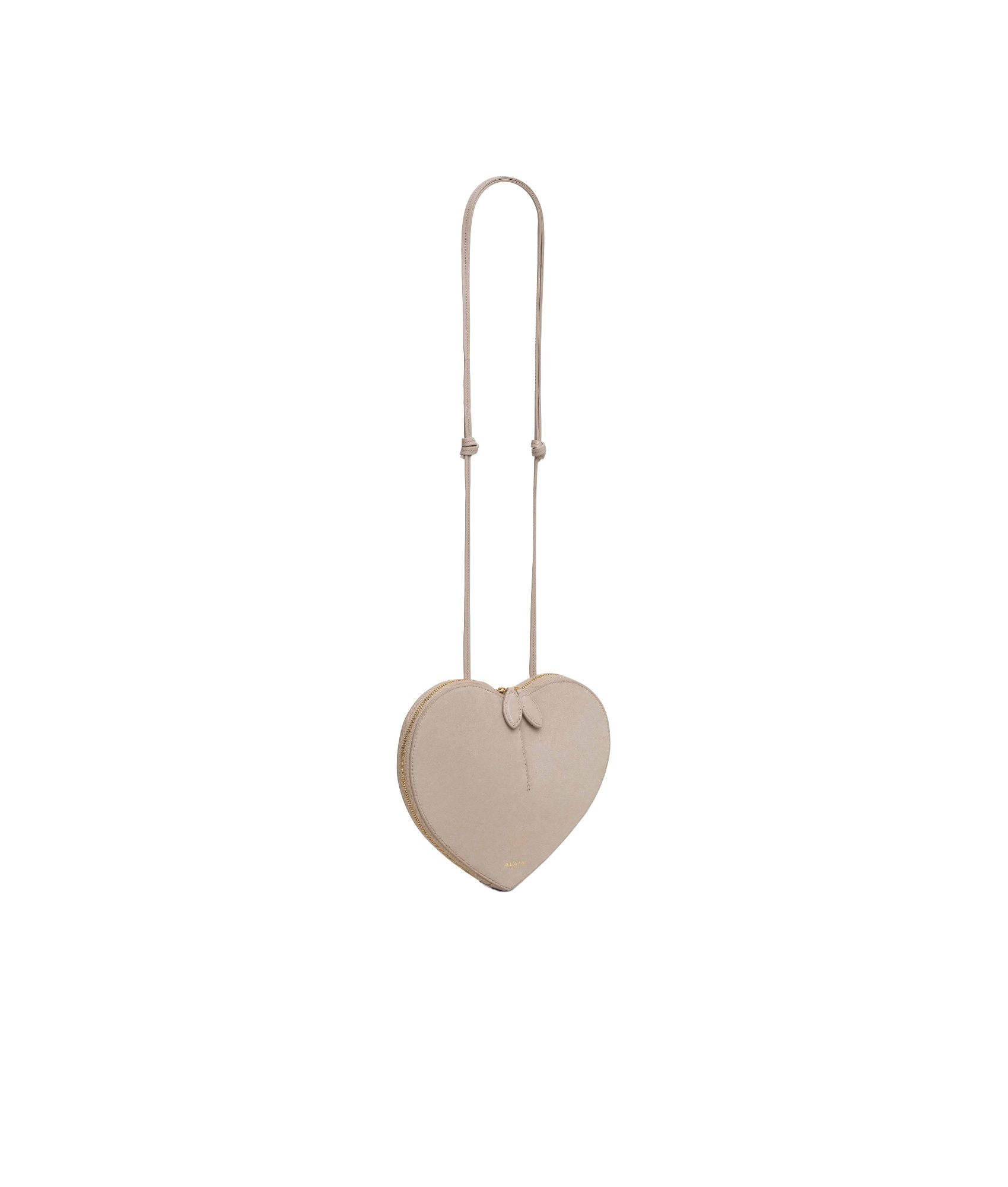 Alaïa Le Cœur Bi-material Bag In Leather