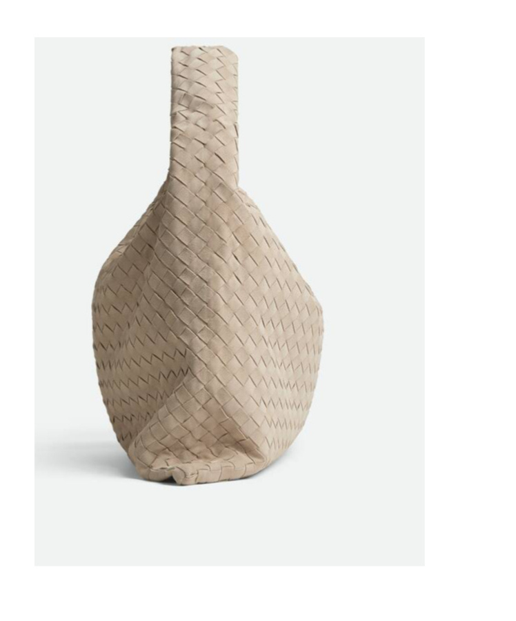 Bottega Veneta Large Suede Hop Shoulder Bag