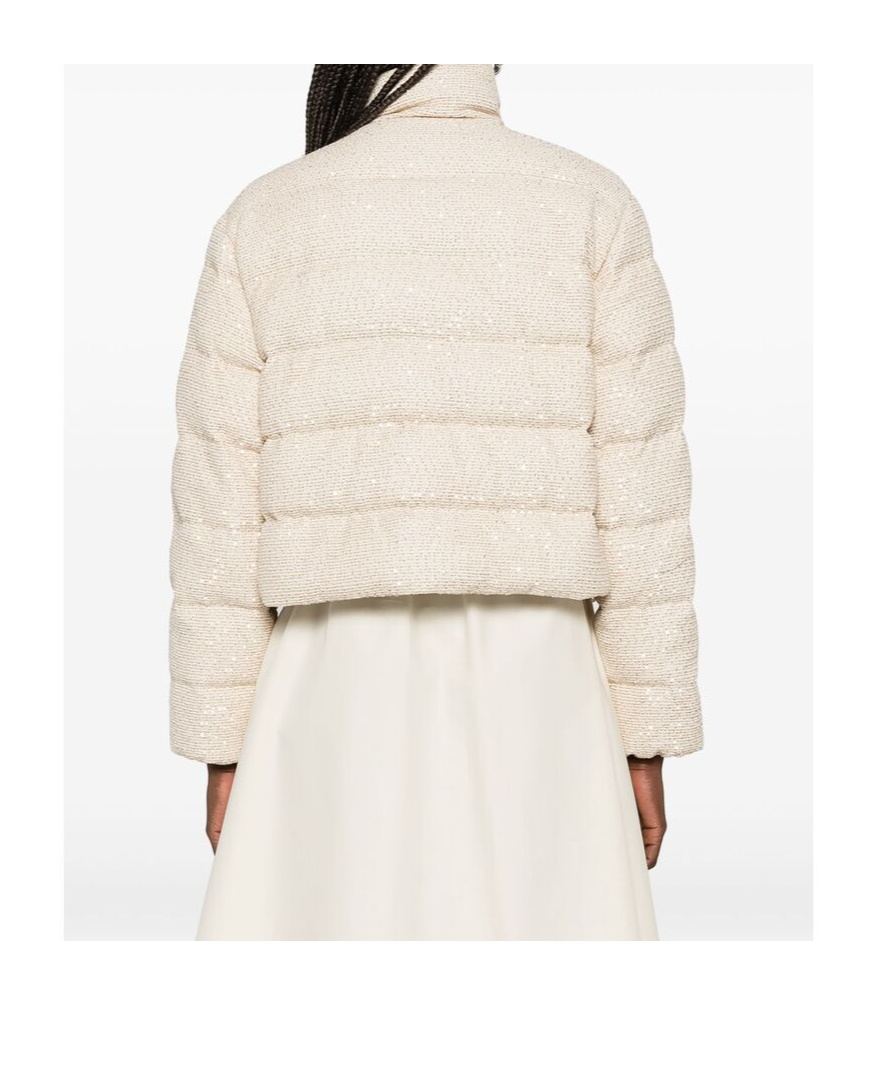 Moncler Long-sleeved Cotton Clothes In White