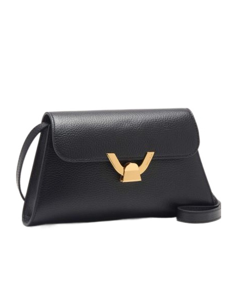 Shop Coccinelle Small Dew Clutch Bag In Black