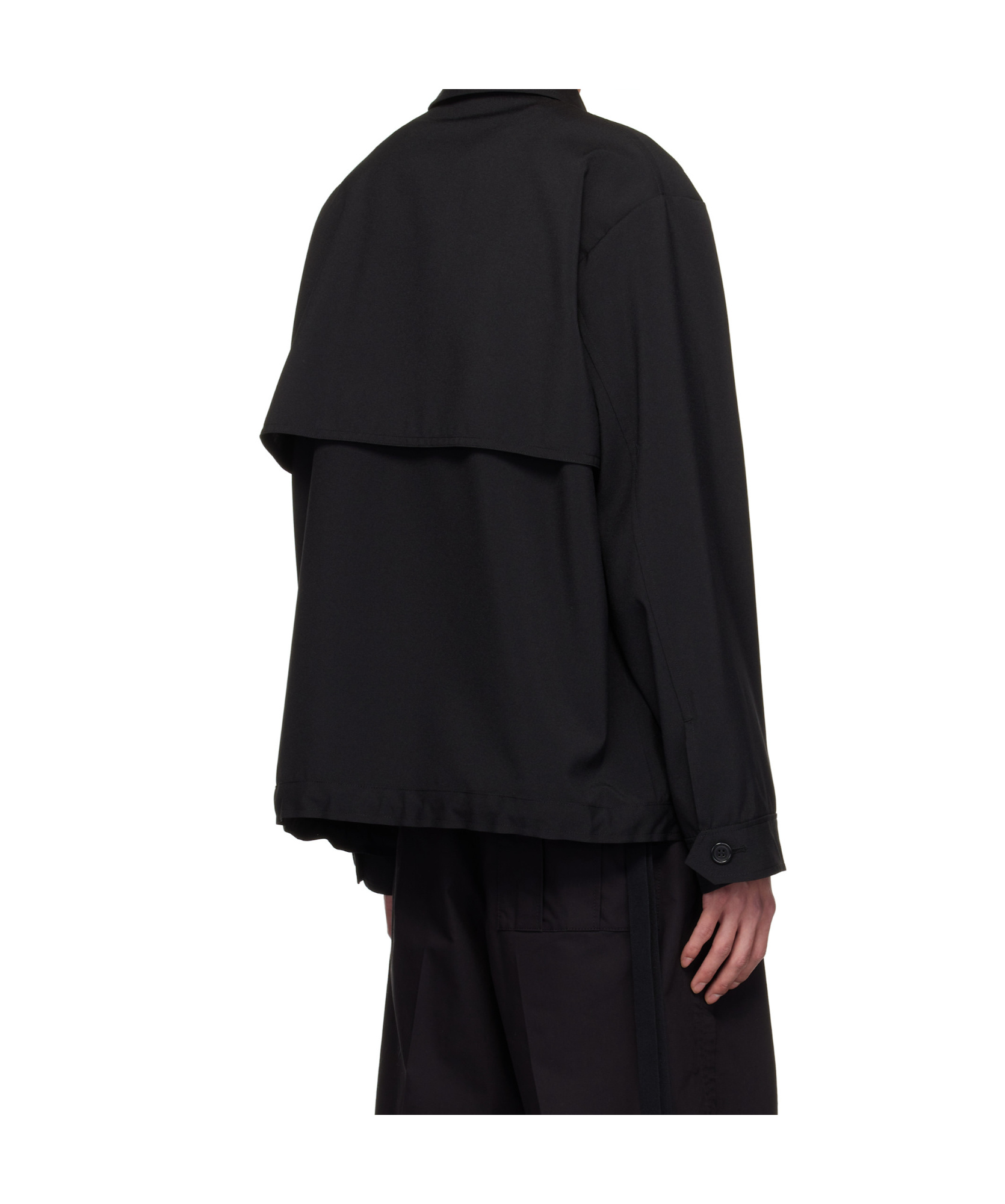 Undercover Long Sleeve Casual Jacket In Black