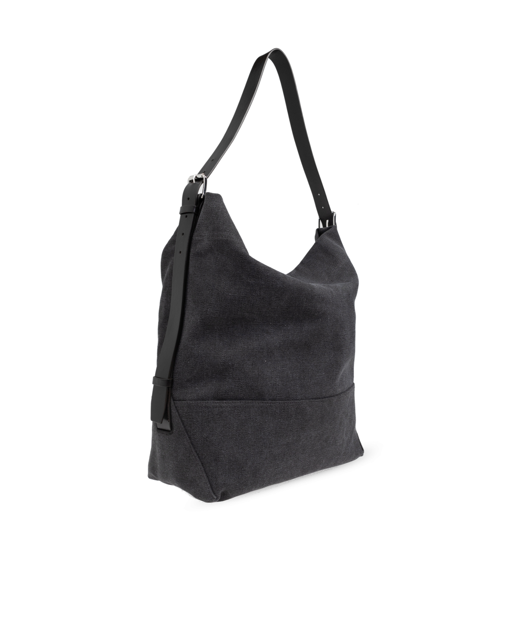 Lemaire Hobo Shoulder Bag In Black