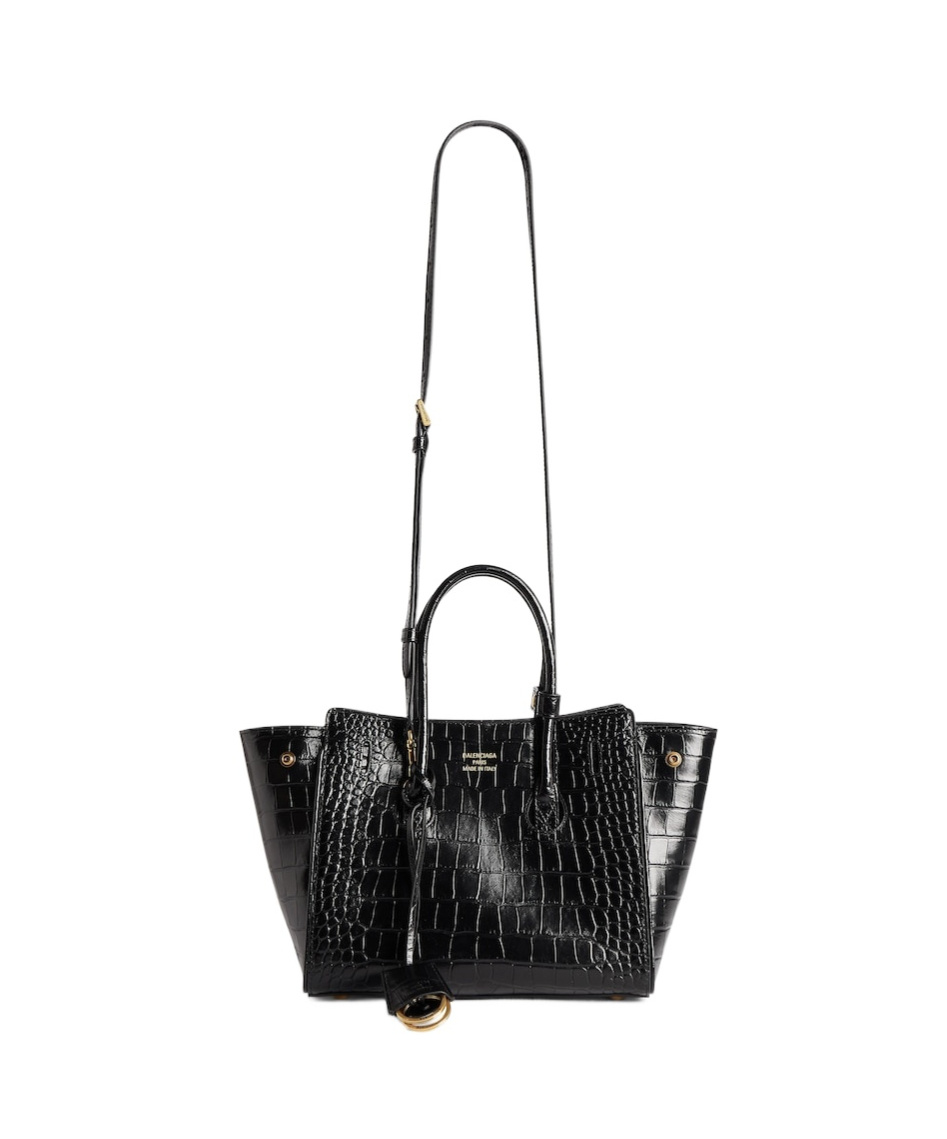 Balenciaga Hampton Mini Tote In Black