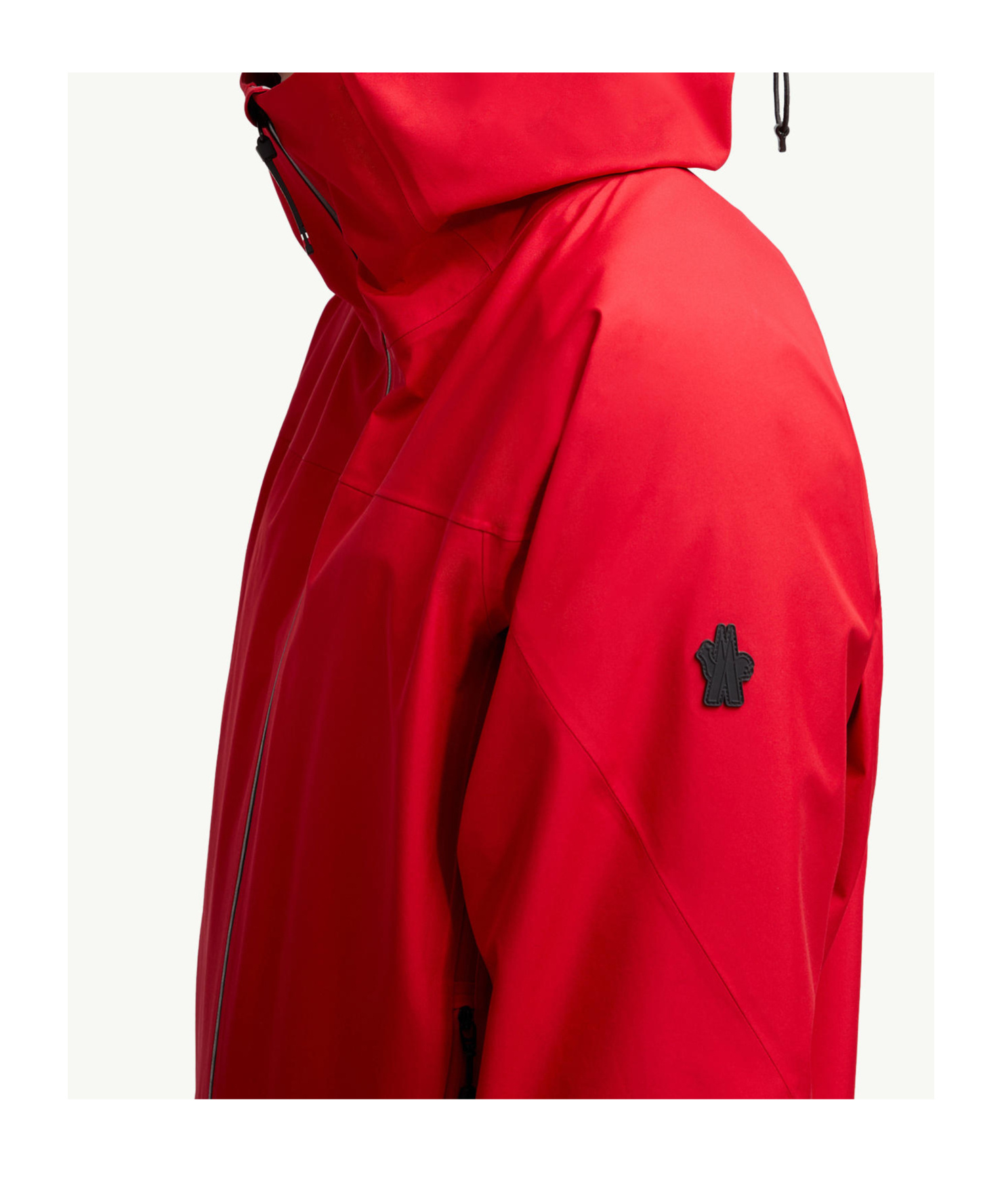 Moncler Hinterburgs Hooded Gore-tex Ski Jacket In Red