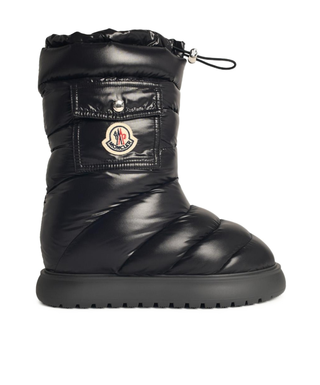 Shop Moncler Gaia Pocket Boots In Black