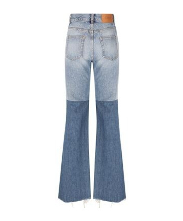 Chloé High-rise Grain De Poudre Wool Wide-leg Pants In Gray