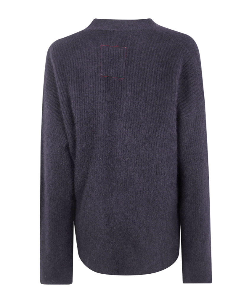 Uma Wang Long-sleeved Cardigan In Black