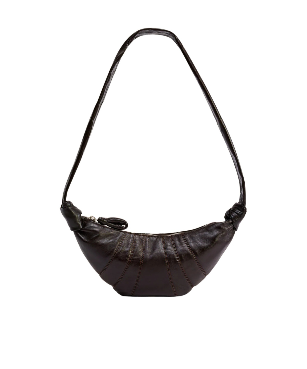LEMAIRE LEMAIRE CROISSANT PANELLED SMALL SHOULDER BAG