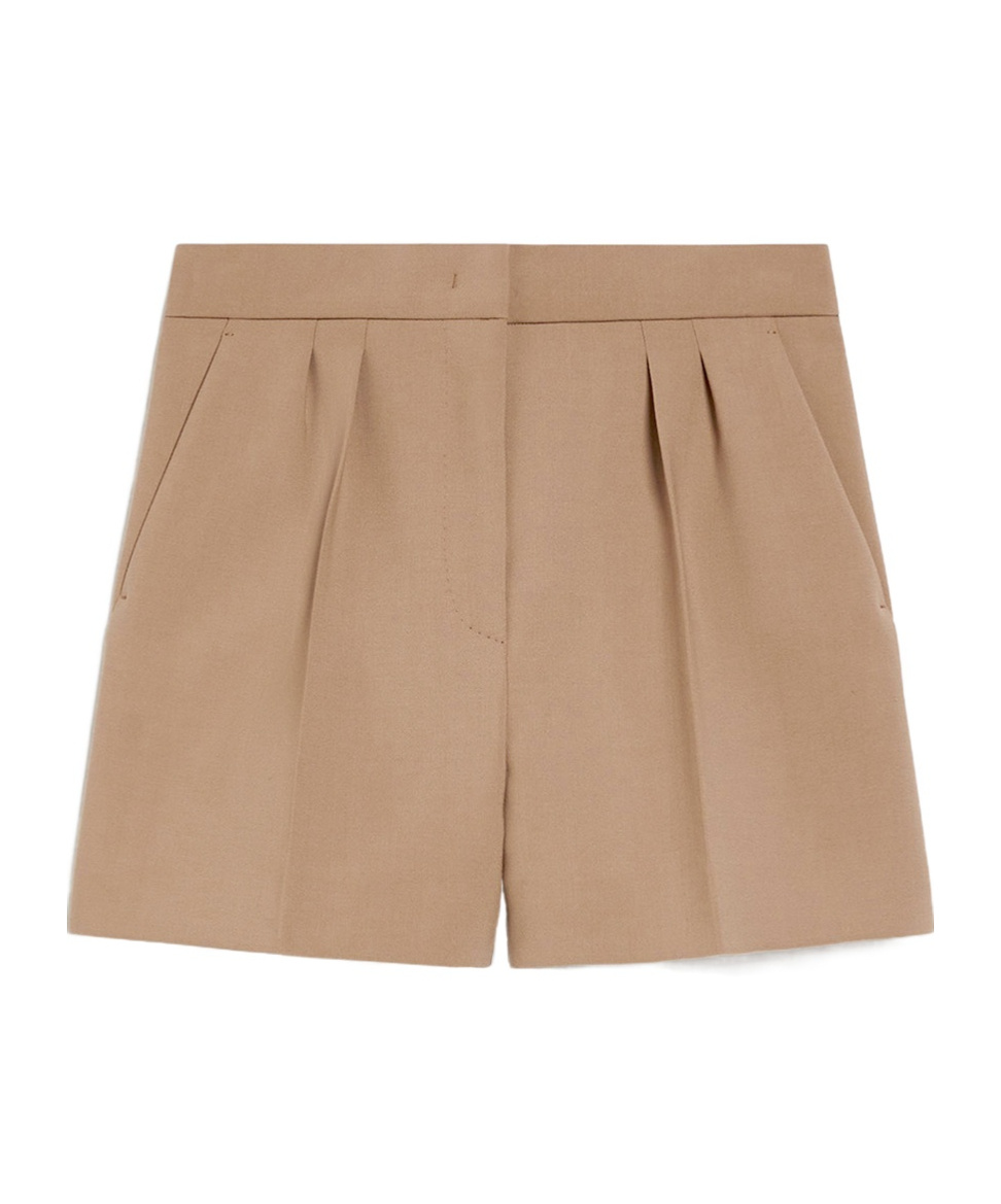 MAX MARA MAX MARA GIUGNO PLEAT DETAILED SHORTS 