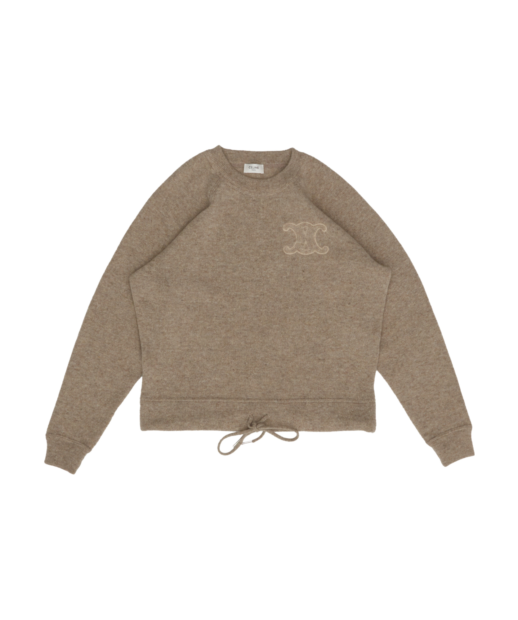 Celine Long-sleeved Sweater In Gray