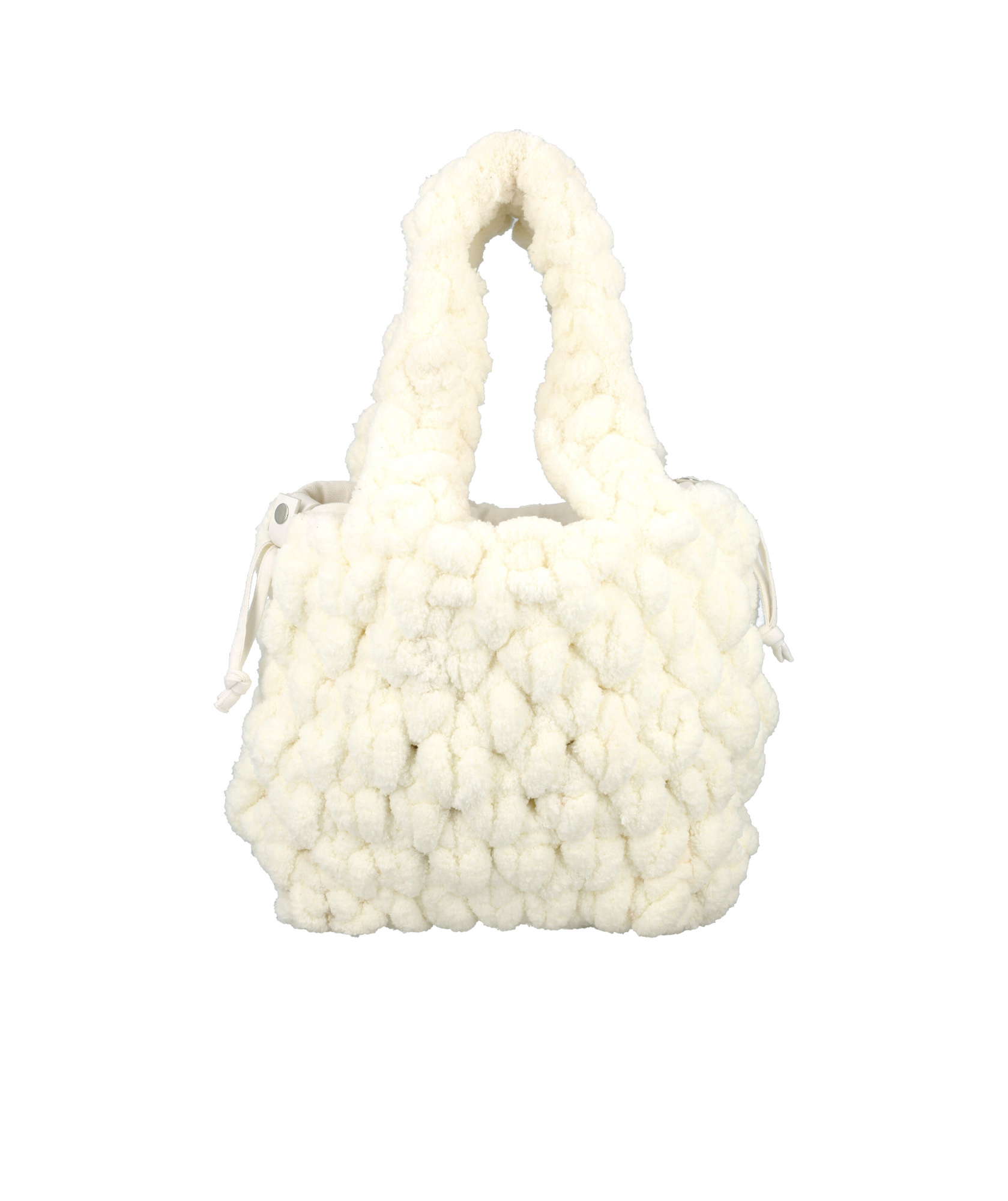 Jw Anderson Small Blanket Tote Bag In White