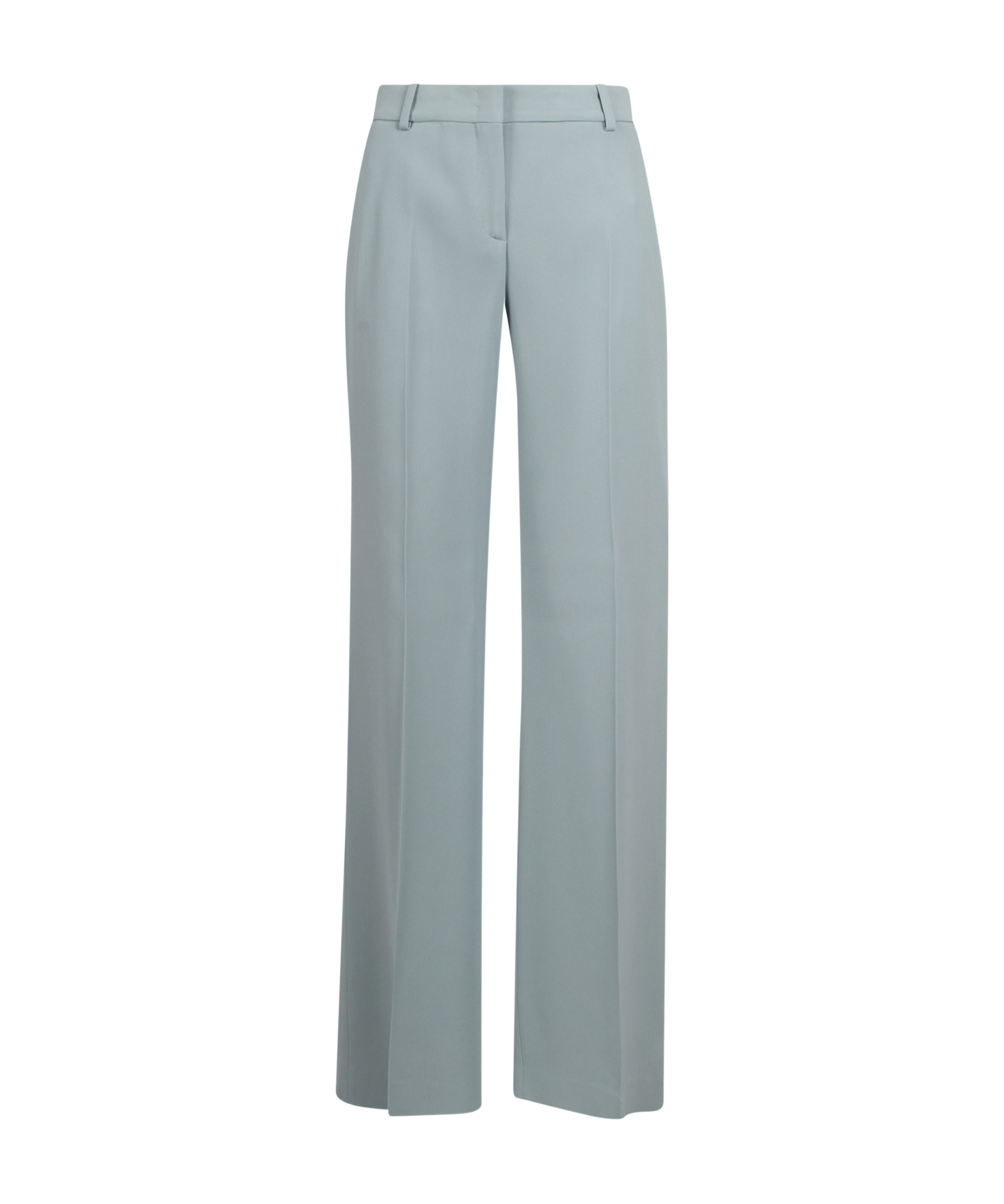 Ermanno Scervino Wide Leg Trousers In Blue